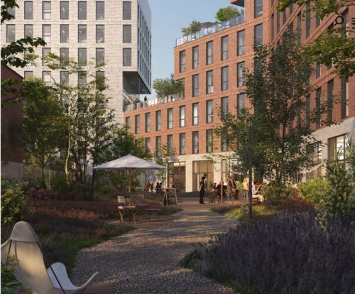 1pulsion, un nouveau bâtiment de bureaux dans le quartier Raynal-Raisin à Toulouse (31)
