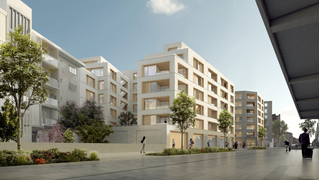 85 logements 'Le Hub' Ilot Bernard à la ZAC Etoile de Annemasse-Genève (74)