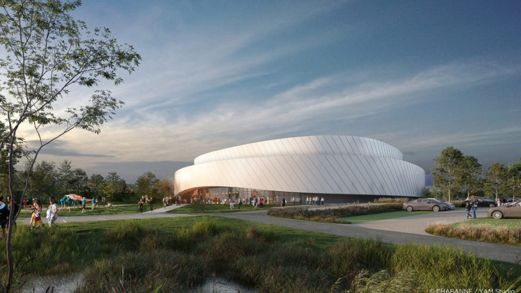 Salle omnisport du Gier à Saint Chamond (42)