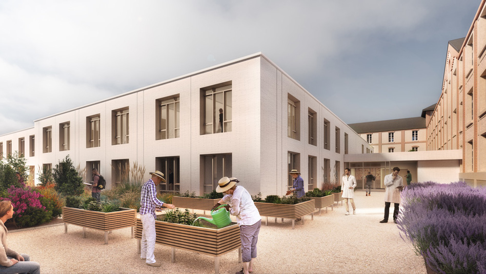 Restructuration de l'USLD et création d'une USPC à l'hôpital du Vésinet (78)