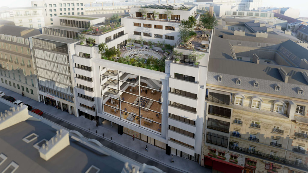 Réhabilitation bureaux 32-34 rue Marbeuf à Paris (75)