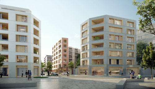 85 logements 'Le Hub' Ilot Bernard à la ZAC Etoile de Annemasse-Genève (74)
