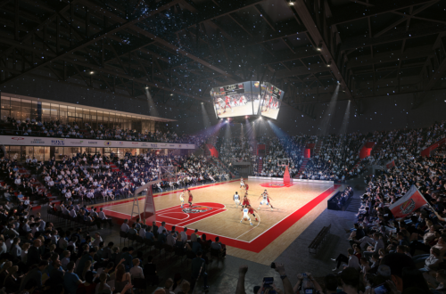 Salle omnisport du Gier à Saint Chamond (42)