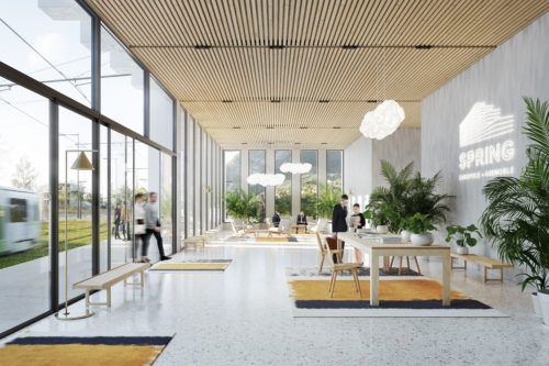 E190128 Bureaux SPRING ZAC Presqu'ile Mandela à Grenoble (38) 5. HALL TABLE