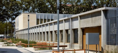 E160829 Groupe scolaire 'Françoise Héritier' ZAC Girondins à Lyon 7ème (69) 1