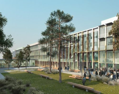E200497 Extension du lycée Albert Camus à Bois-Colombes (92) 2