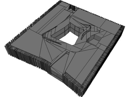 E160715 Médiathèque et Maison de quartier à Vaulx-en-Velin (69) Modélisation 3D STD