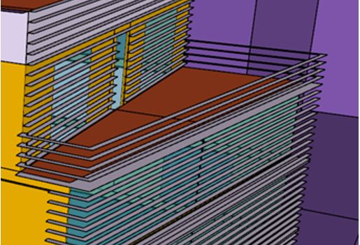 Étamine : Modélisation des brise soleil fixes