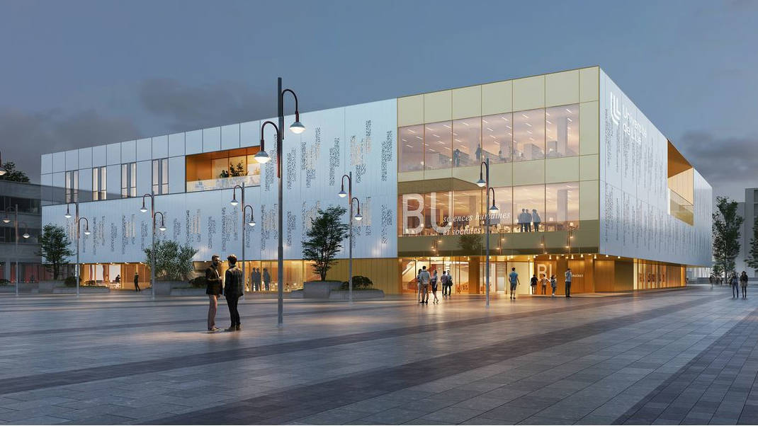 Restructuration de la Bibliothèque Universitaire SHS de Lille campus