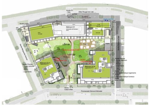 E210301_ZAC Rouget de Lisle_Lot D1_Plan masse