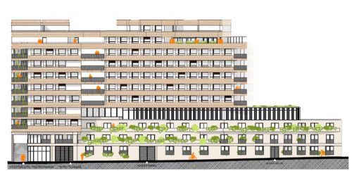 E210596_Résidence CROUS 300 logements à Nice (06)_façade